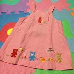 90cm ミキハウス ワンピースのサムネイル