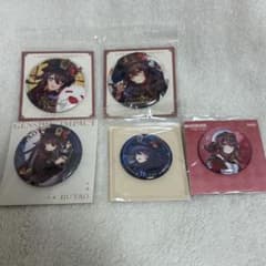 原神 胡桃 缶バッジ セット スイパラ - メルカリ