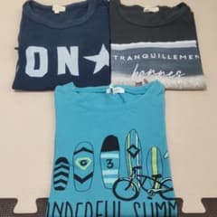 ハッシュアッシュと3can4on Tシャツ 子供服 3枚のサムネイル
