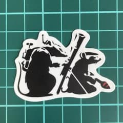 バンクシー風デザインシールのサムネイル