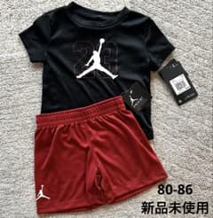 NIKEジョーダンベビー服　Tシャツハーフパンツ　セット　新品未使用タグ付きのサムネイル
