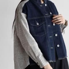 最終値下げRADIATEドッキングデニムツイートジャケットＭ 新品】RADIATEラディエイトツイードドッキング デニムジャケット