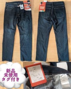 ジュニア 男児 男子中高生 デニム ボトムス 長ズボン M相当 新品未使用タグ付のサムネイル