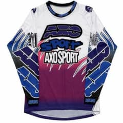 超希少 深瀬着用 AXO Sport Dirt Bike Jersey ロンT - メルカリ