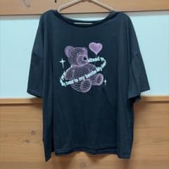 サブカル！地雷！におすすめのベアプリント半袖Tシャツのサムネイル