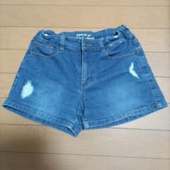 女児 150cm デニムショートパンツのサムネイル