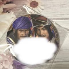 真・三國無双8 帰したくないセリフ缶バッジ　シークレット　賈詡・陳宮
