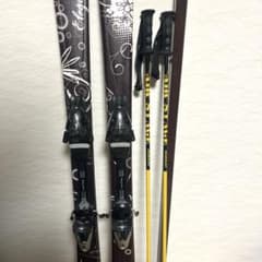 カービングスキーセット HEAD 149cm KIZAKI ストック - メルカリ
