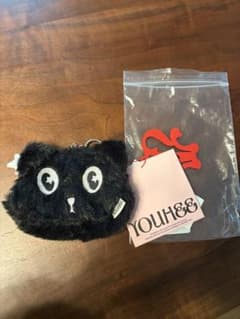 YOUH&E 猫型ポーチ 黒のサムネイル