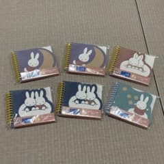 ミッフィー　タイトーくじ　メモ帳6冊のサムネイル