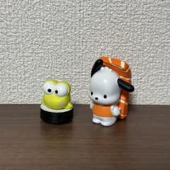 サンリオ 寿司 フィギュア ガチャガチャ 2体セットのサムネイル
