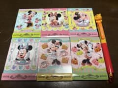 ミニー メモ帳 6冊セット＆プーさんボールペンのサムネイル