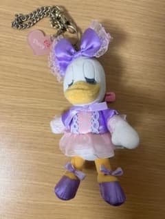 ディズニー デイジーダック ぬいぐるみ バッジキーホルダーのサムネイル