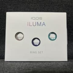 IQOS ILUMA RING SET シルバー・ブルー・グリーン 2021年製のサムネイル