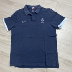 NIKE ポロシャツ　フランス代表 刺繍 xl ネイビー　swagのサムネイル