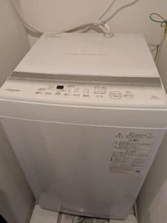 TOSHIBA 縦型洗濯機 AW-5GA2W 本体 - メルカリ