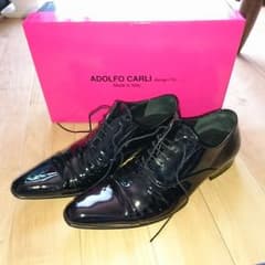 60％OFF ドレスシューズ エナメルシューズ  イタリア靴 アドルフォカーリのサムネイル
