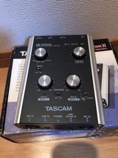 TASCAM us-122mkll オーディオインターフェースのサムネイル