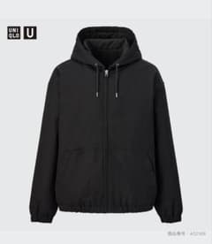 フーデッドジップアップブルゾン L UNIQLO Uのサムネイル