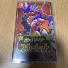 ポケットモンスタースカーレット カードとパズル付きのサムネイル
