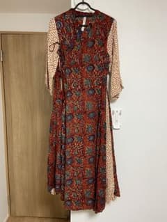 マライカ カラムカリプリントカシュクールワンピースのサムネイル