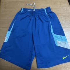 NIKE バスケットボールパンツ ブルーMサイズ