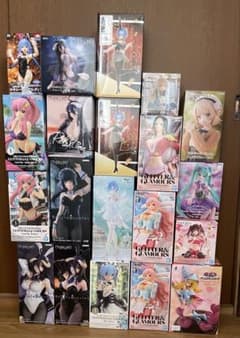 [6/16まで]オバロ・リゼロ他美少女系プライズフィギュア 20点 まとめ売り 6/16まで]オバロ・リゼロ他美少女系プライズフィギュア 20点 まとめ