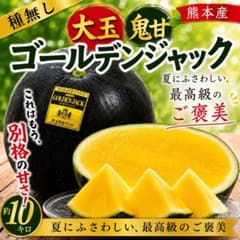 即発送 熊本県産 大玉すいか ゴールデンジャック 約10kg - メルカリ