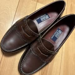 Ralph Lauren ブラウンレザー ローファーのサムネイル
