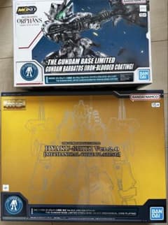 【未組立】ガンダムベース限定　MG百式ver2.0 &MGSDガンダムバルバトス 未組立】ガンダムベース限定 MG百式ver2.0 &MGSDガンダムバルバトス