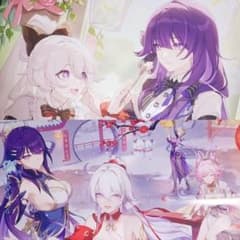 崩壊3rd アニメディア　pash エリシア　キアナ　雷電芽衣　キラキラカード m21790242008_1.jpg?1773141402