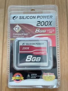 未使用 CompactFlash SILICON POWER 200X 8GBのサムネイル