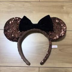 ディズニー カチューシャ スパンコール ブラウンのサムネイル