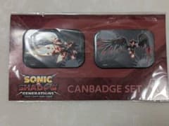ソニック×シャドウ ジェネレーションズ 缶バッジ2個セットA