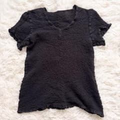 ミーバイイッセイミヤケ カリフラワー カットソー Tシャツ シワ加工