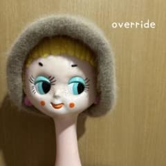 ❤️override ふわふわ　ニット帽のサムネイル