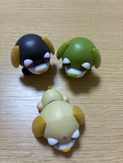 お茶犬　ガチャガチャセット　まちぼうけ ロン　チャイ　リョクのサムネイル