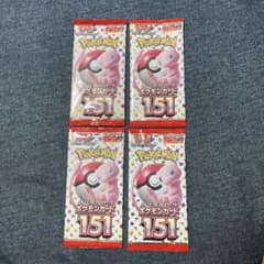 ポケモン151 ミュウパック 4パックセット - メルカリ