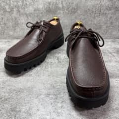 未使用】CLARKS Walla Yukoner ワラビー シボ加工 ブラウン - メルカリ