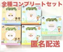 아찔려 도부트의 숲 이치 반 쿠지 작은 접시 콩 접시 전종류 5장 세트 플레이트 순무