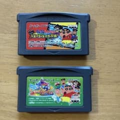 GBA クレヨンしんちゃん ゲームソフト2本セット 送料込み　送料込み