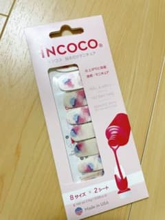 インココ　貼るだけマニキュア　16枚入り　新品未使用のサムネイル