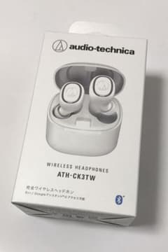 audio−technica ワイヤレスイヤホンATH-CK3TW ホワイトのサムネイル