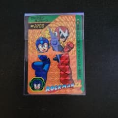 「ロックマン＆ブルース」のカードダス プリズムカード（キラカード）のサムネイル