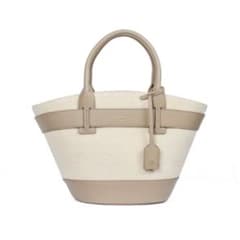 Herlipto Palma Tote Bag Taupe かごバッグ - メルカリ