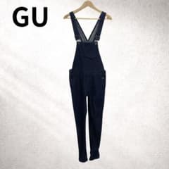 GU Denim Overalls, Cross Back, Women's, Size S