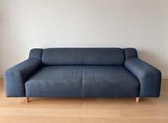 無印 IDEE PLAISIR SOFA 3人掛 ネイビー（送料込） 無印 IDEE PLAISIR SOFA 3人掛 ネイビー（送料込） - メルカリ