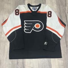フィラデルフィアフライヤーズ リンドロス NHL 88 スターター ジャージ Lのサムネイル