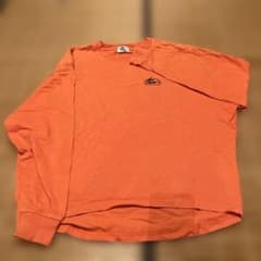 CAMP7 長袖カットソー オレンジ Mサイズのサムネイル