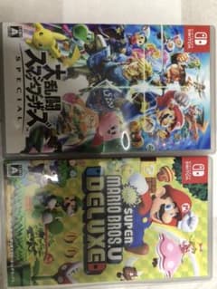 米亮様専用・スーパーマリオブラザーズ・スマッシュブラザーズ2点Switchソフトのサムネイル